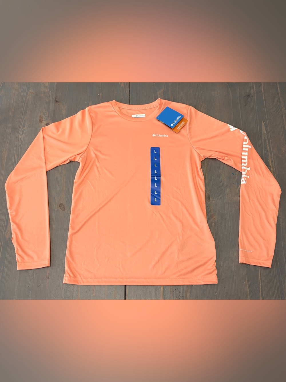 Columbia Coral Long Sleeve Outdoor Tee - SPF 50 / Youth Large